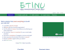 Tablet Screenshot of etinu.net